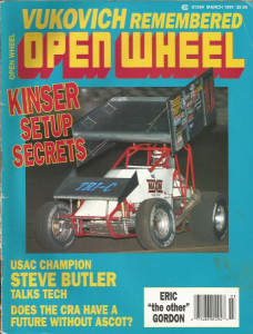 OPEN WHEEL 1991 MAR - WILKE MIDGET, KINSER SETUP, JOHN SINGER, VULKY